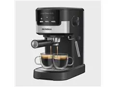 Cafeteira Espresso Dolce Crema 20 Bar Mondial Preto/Inox 1200W - 0