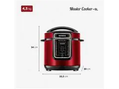 Panela de Pressão Elétrica Digital 6L Mondial Vermelho/Inox 1000W - 7