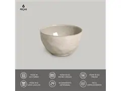 Conjunto Porto Brasil com 6 Bowls Orgânico Latte - 1