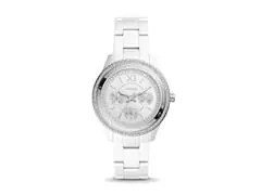 Relógio Fossil Feminino Stella Branco CE1113/2BN - 0