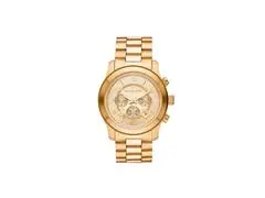 Relógio Michael Kors Feminino Runway Dourado MK9074/1DN