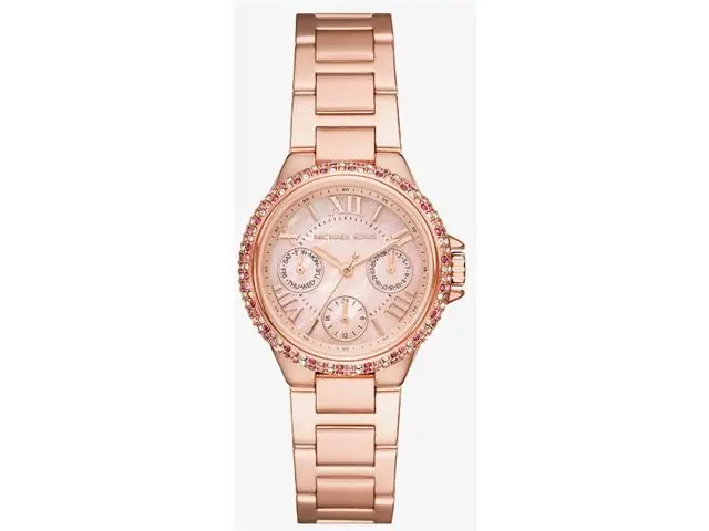 Relógio Michael Kors Feminino Camille Rosé MK7273/1JN