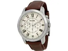 Relógio Fossil Masculino Grant Prata FS4735/0BN - 0