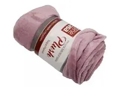 Manta de Microfibra Flannel Plush Casal 1,80 x 2,20 Pink