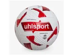 Bola de Futebol Society Uhlsport Aerotrack Branco e Vermelho - 0