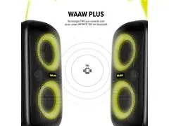 Caixa de Som Acústica WAAW By Alok Bluetooth Infinite 100 - 4
