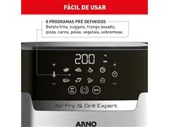 Arno Air Plus Expert 2 em 1 Digital Inox UFE2 - 4