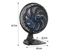 Ventilador Arno X-treme 9 Mesa Repelente 40cm VE95 - 8