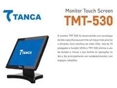 Monitor Tanca Touch Screen 15"TMT-530