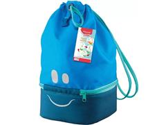 Vianda Lunch Bag Picnik Kids Maped Bolsa de Tela azul - 0