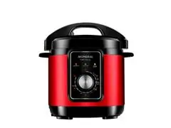 Panela de Pressão Elétrica Mondial PE-47-3L-RI PraticCook Red 3L 220V