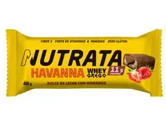 Whey Grego Bar Havanna sabor Dulce de Leche & Morango 40g - 2