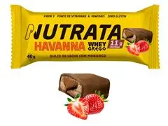 Whey Grego Bar Havanna sabor Dulce de Leche & Morango 40g - 0