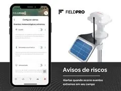 Estação Climática Pluviômetro FieldPRO - 3