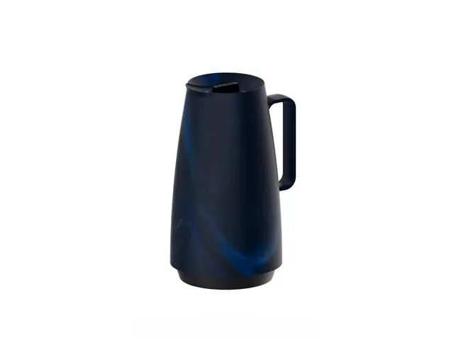 Bule Térmico Tramontina Exata em Plástico Marmorizado Azul 500 ml