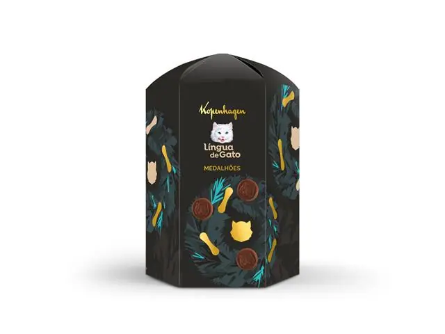 Medalhão Língua de Gato Kopenhagen 149g