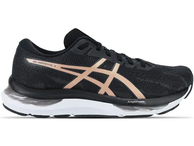 Tênis Asics Gel-Hypersonic 5 Black/Rose Gold Fem