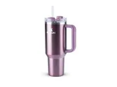 Copo com Canudo Stanley Quencher 2.0 Primrose Glow 1,180 Litros - 1