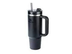 Copo com Canudo Stanley Quencher 2.0 Black 887ML - 0