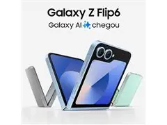 Smartphone Samsung Galaxy Z Flip6 5G Dobrável 6.7" 256GB 50+10MP Cinza - 3