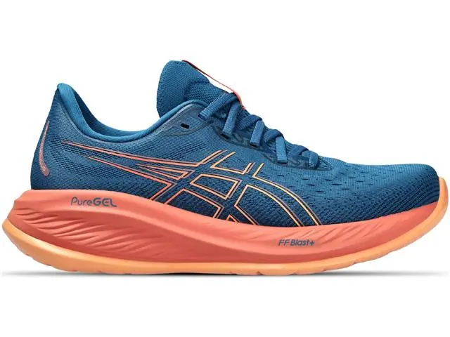 Tênis Asics Gel-Cumulus 26 Rich Navy/Faded Orange Fem