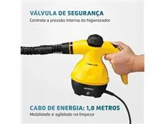 Higienizador Vapor Mondial Wash 110V - 3