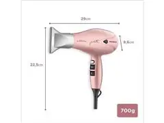 Secador de Cabelo By Juliette Mondial Golden Rose 2000W 220V SCP-JU-01 - 6