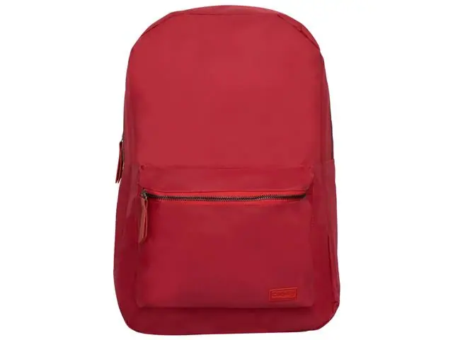 Mochila Casual Convoy em Poliéster Vermelho