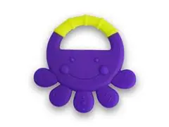 Mordedor de Silicone Ocean Friends Polvo MultikidsBaby BB1238 - 0