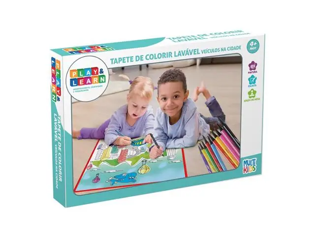 Tapete Lavável Play & Learn Veículos na Cidade Multikids BR1744