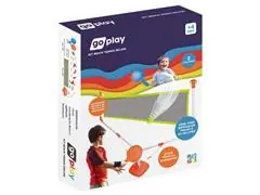 Kit Beach Tennis com Rede Deluxe Go Play Multikids BR1792 - 0