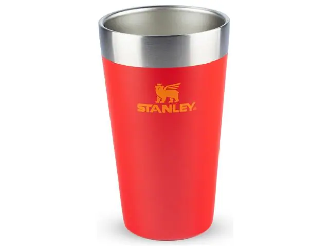 Copo Térmico de Cerveja Stanley sem Tampa Chili 473ML