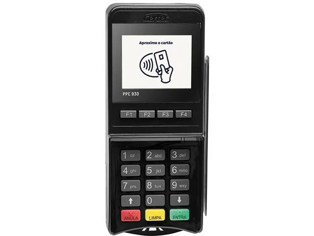 Pin Pad Gertec PPC930 Preto USB