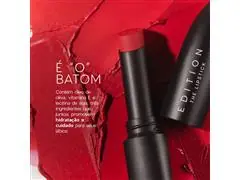 Batom Vermelho Semi-Matte Océane Edition The Lipstick Red Kiss 3,2g - 3