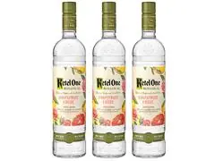 Combo Vodka Ketel One Botanical Grapefruit & Rose 750ml - 3 Uni