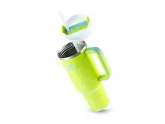 Copo com Canudo Stanley Quencher 2.0 Bright Lime 1,180 Litros - 2