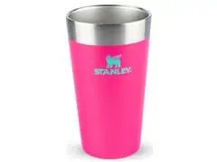 Copo Térmico de Cerveja Stanley sem Tampa Passion Pink 473ML