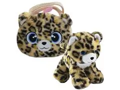 Pelúcia Cutie Handbags Leopardo Deluxe Bolsa e Pelúcia Multikids - 0
