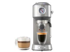 Cafetera Compacta Espresso Oster EM7200 color plateado