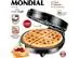 Máquina de Waffle Mondial Pratic Waffle GW-01 Preta 1200W - 3