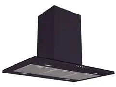 Coifa Tramontina Slim Isla 90 em Inox com Acabamento Black Steel - 0
