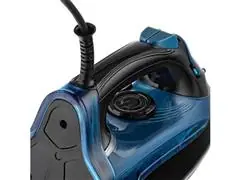 Ferro de Passar a Vapor Mondial F-53 Preto e Azul 1200W - 2