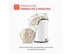 Pipoqueira Elétrica Mondial Popflix Branca - 1