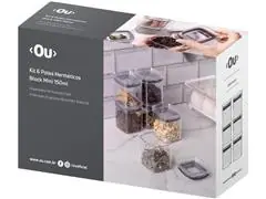 Conjunto de Organizador Hermético OU Block 6 Peças 150ML - 3