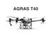 Drone DJI AGRAS T40 con Sistema de pulverización y 3 Baterias - 1