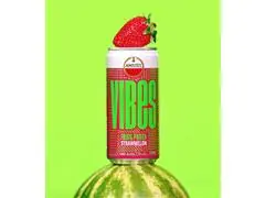 Bebida Mista Amstel Vibes Punch Strawmelon Lata 269ml Pack 6 Unidades - 2