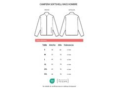 PERSONALIZA - Campera Softshell Race Hombre Sols - 7