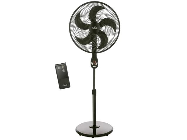 Ventilador Pedestal KALLEY DIGITAL 18" Negro