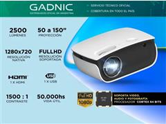 Proyector Gadnic Unique 2500 Lúmenes - 3