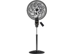 Ventilador de Coluna 40CM Mallory Max Control Preto e Grafite